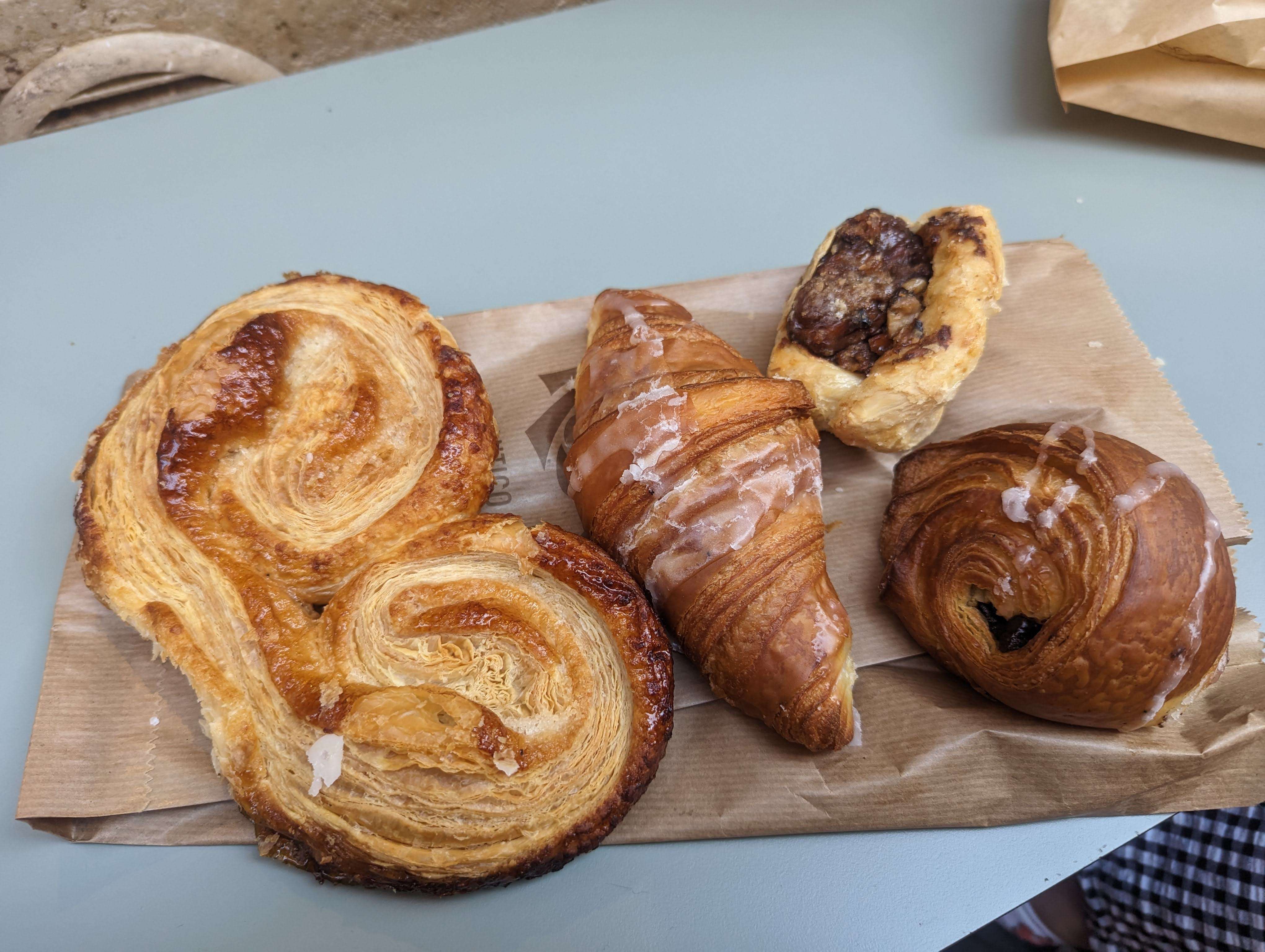 Pastries from Antico Forno Roscioli in Rome