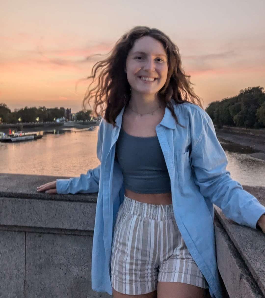 Traveler Liz wearing