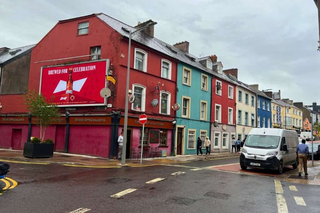 Colorful street in Ireland which is one of the areas with the best things to do in Ireland.