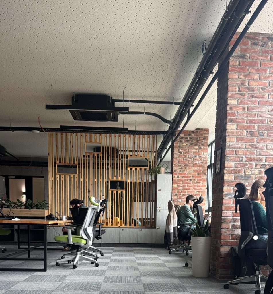 Inside of Nestwork bansko coworking