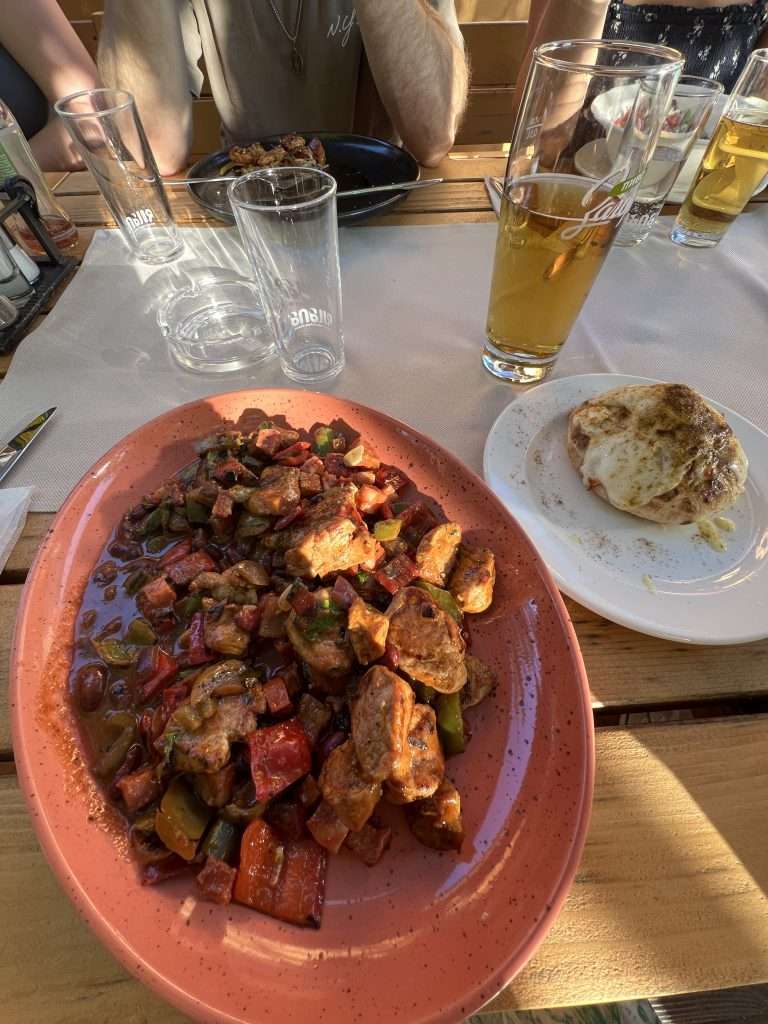 Where to eat in Bansko at the House restaurant.
